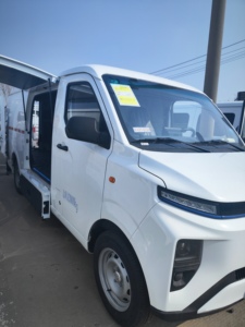 Elektrische 4X4 Mini E-Vrachtwagen Bestelwagen Vrachtwagens Nieuwe Energie 4X4 Met <span class=keywords><strong>2</strong></span> Zitplaatsen Voor Logistiek Fabriek Levering Ev Auto - Product Image 3