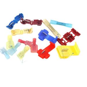 Nuoyifan - Juego de 400 Terminales de Desconexión Rápida de Nailon, en Caja, Material de PC, Conector de Aislamiento Eléctrico, Cabeza en T, para Crimpado - Product Image 2