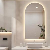Miroir intelligent LED anti-éclats pour studio de danse, salle de bain, centre de fitness, miroir mural intelligent pour salle de sport