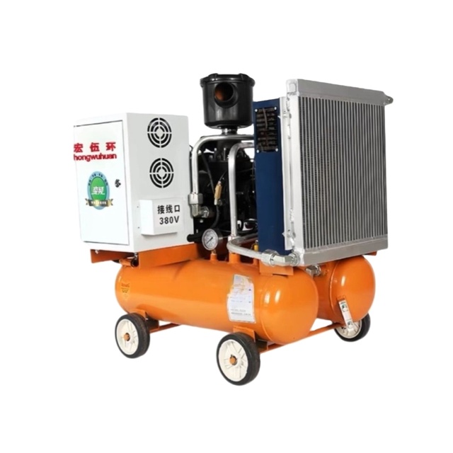 New Products Air-compressor 2023 AC Electric Mobile 300 psi Screw air Compressor for Mining Equipment