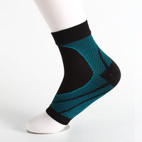 Chaussettes apaisantes pour neuropathie, hommes et femmes, respirantes, avec support de cheville, protection complète, manchon de compression en cuivre, soutien durable