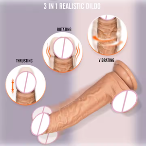 لاسلكي للتحكم عن بعد قابل للسحب أرجوحة واقعية سيليكون دسار لينة تهتز لعبة الجنس الاحترار الدفع الدورية للنساء - Product Image 4