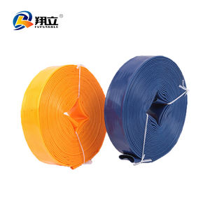 농업 관개 1 "1.5" 1-1/4 "2" 3 "4 6 8 10 인치 PVC Layflat 호스 유연한 워터 펌프 배출 파이프 - Product Image 1