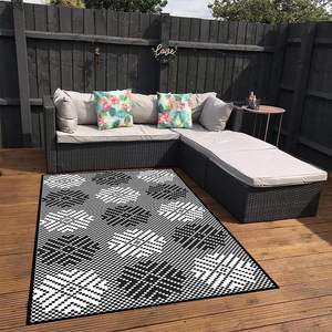 Alfombrillas de PVC y Polipropileno de Alta Calidad para Patio de Autocaravanas, Alfombra Lavable para Interiores/Exteriores para Acampar - Product Image 3