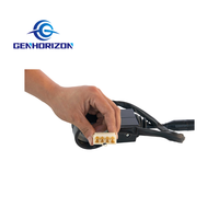 Interruptor Combinado para Columna de Dirección Genhorizon, Conector Redondo de Ocho Pines, Control de Luces y Señales de Giro para Cargadora de Ruedas Universal