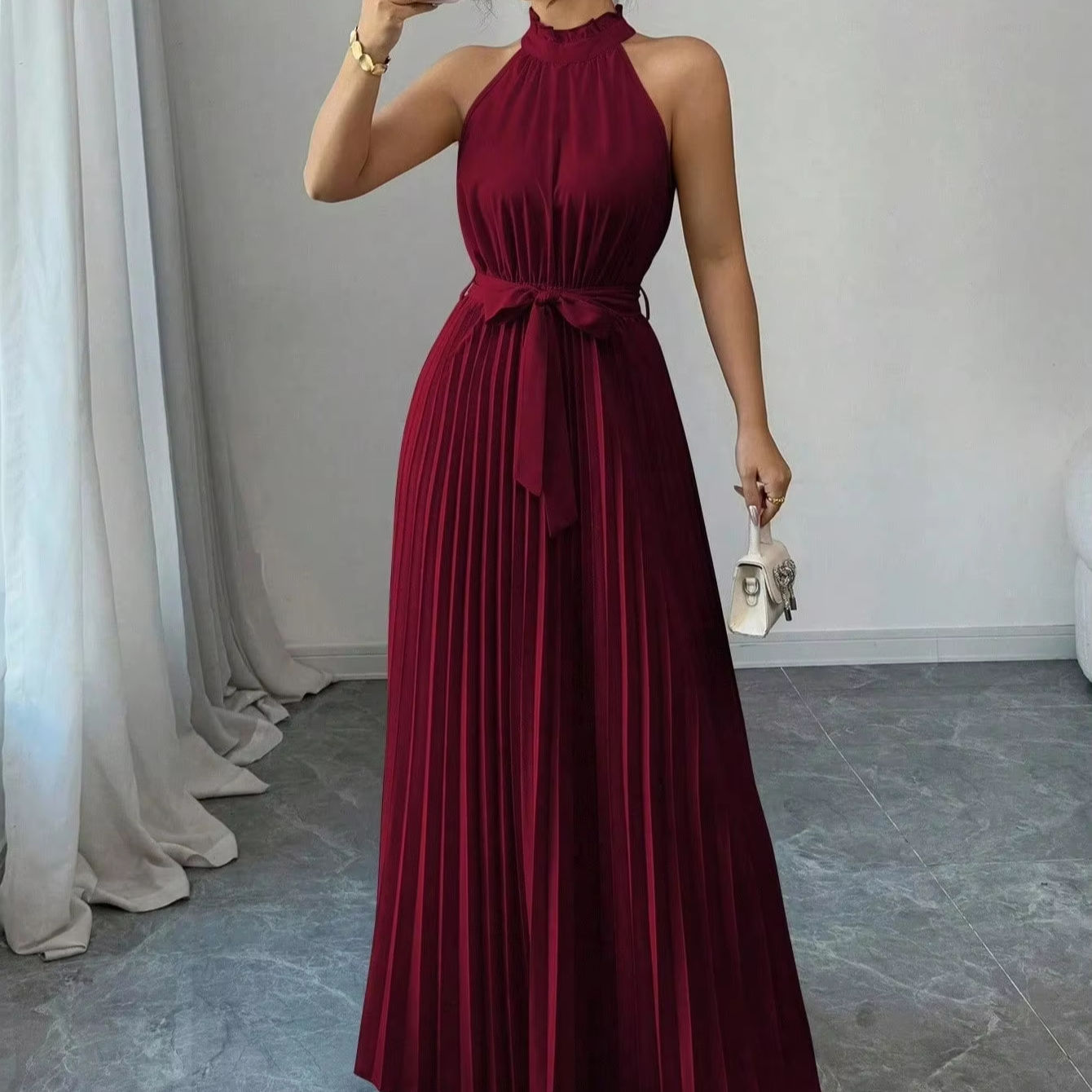 Latest Design Chiffon Maxi Dress Elegant Stylish