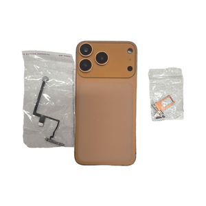 Задняя крышка корпуса для <span class=keywords><strong>iPhone</strong></span> XS Max с переходом на 17 Pro Max сменный задний корпус со средней рамкой задняя крышка Стекло - Product Image 4