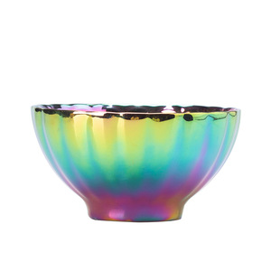 ถ้วยชงชาเคลือบทองคำเปลี่ยนสีในเตาเผาเซรามิกจีนทำมือของอาจารย์หลิว กัวลัน สำหรับชงชา กังฟู ชิมชา และดูแลสุขภาพส่วนบุคคล - Product Image 5