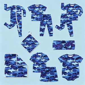 <span class=keywords><strong>Pijama</strong></span> de Bambú Transpirable Personalizado Americano de 240 g/m² Elástico para Bebé Recién <span class=keywords><strong>Nacido</strong></span>, Ropa de Dormir de <span class=keywords><strong>Navidad</strong></span> - Product Image 4
