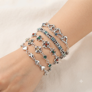 dolphin silver bracelets copper <b>bangle</b> pulseras de mexico <b>men</b> bracelets silver cross pulseras de estilo boho - Product Image 1