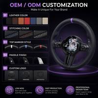 Volant de voiture en cuir en stock pour BMW F30 F10 F15 F36 F20 F22 F25 F32 M3 M5 E46 E60 E70 E90 E91 M Volant sport