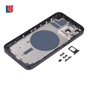 ฝาหลังแบตเตอรี่ประกอบตัวเรือนด้านหลังสำหรับ <span class=keywords><strong>iPhone</strong></span> x <span class=keywords><strong>SE</strong></span> <span class=keywords><strong>2020</strong></span> 11 12 14 Pro 12 MAX 13 15โครงตัวถังกลาง - Product Image 2