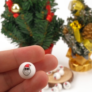Perles en silicone de Noël en gros pour arbres de Noël, jouets à mâcher DIY, nouvelles perles de Noël en silicone, perles de dentition, perles artisanales - Product Image 4
