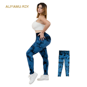 Leggings sportivi da <span class=keywords><strong>donna</strong></span> Leggings a <span class=keywords><strong>vita</strong></span> alta da palestra Fitness Yoga Push up <span class=keywords><strong>pantaloni</strong></span> da <span class=keywords><strong>donna</strong></span> senza cuciture - Product Image 5