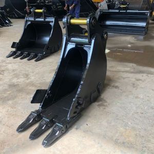 Di alta qualità escavatore personalizzazione 20 cm roccia terra scavare secchio per <span class=keywords><strong>Mini</strong></span> escavatore accessori secchio - Product Image 3