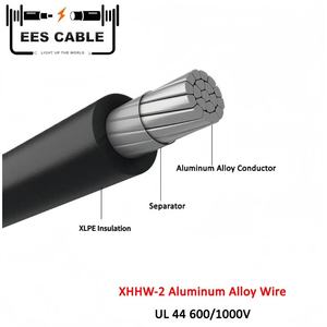 600V XLPE aislado <span class=keywords><strong>250</strong></span> <span class=keywords><strong>MCM</strong></span> <span class=keywords><strong>Cable</strong></span> de alambre de construcción de <span class=keywords><strong>aluminio</strong></span> de V - Product Image 3