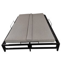 Canapé-lit pliant en métal de haute qualité Lit pliant à cadre en métal avec matelas