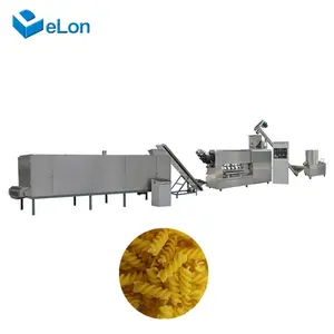 Peralatan lini produksi mesin makaroni pasta otomatis