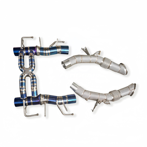 Système d'échappement pour <span class=keywords><strong>Ferrari</strong></span> SF90 3.9T V8 2019-2023, échappement à collecteur, échappement cat-back, tuyaux d'échappement modifiés, puissance accrue pour la voiture - Product Image 5