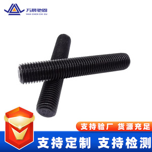 Vis à tête ronde Wan Chen Chi Gu à filetage complet M16 M30 M36, grade 10.9, pour l'industrie chimique, OEM personnalisé - Product Image 5