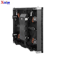 Écran LED d'angle à maintenance frontale série Ka 500x500 pour armoire LED à connexion rigide, idéal pour écrans de forme personnalisée