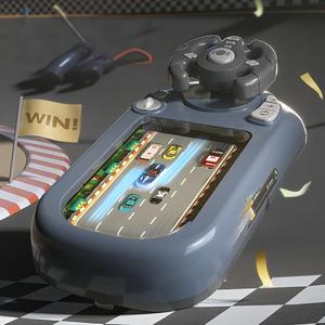 Jeu d'aventure de course interactif éducatif pour enfants, jouet éducatif pour enfants avec volant multi-modes électrique - Product Image 1