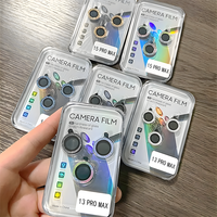 Yeni tasarım 9H şeffaf lazer 3d Lens Film Lens koruyucu Iphone 16 15 14 Pro Max 16 Pro 14 15 artı kamera Lens koruyucu