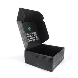 Luxury Empty Black Spot UV Printing Magnetic <strong>Gift</strong> <strong>Box</strong> Tie <strong>Shirt</strong> Packaging <strong>Gift</strong> <strong>Box</strong> for <strong>Men</strong> - Product Image 1