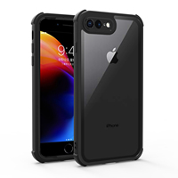 Étuis antichoc de luxe pour iphone 7/8 Plus Couverture de téléphone portable élégante couleur bonbon