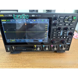 1pc Oscilloscope numérique Rigol DHO924 d'occasion 250 MHz, résolution verticale 12 bits, fréquence d'échantillonnage 1,25 Gsa/s, 4 canaux analogiques - Product Image 3