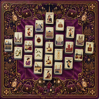 Mahjong américain haut de gamme style parisien pour la vente en gros, 160 tuiles en acrylique avec emballage personnalisé et accessoires assortis