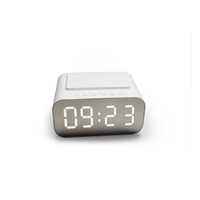 Reloj Despertador Digital con Luz de Despertador, Altavoz Bluetooth, Temperatura y Banco de Energía, Regalo Promocional AFK