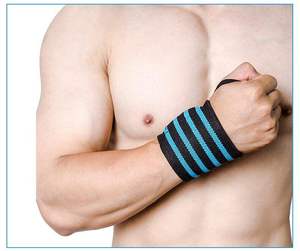 Sangles de levage élastiques ajustables personnalisées pour la musculation, bandes de maintien rembourrées pour poignets, sangles de levage de poids - Product Image 2