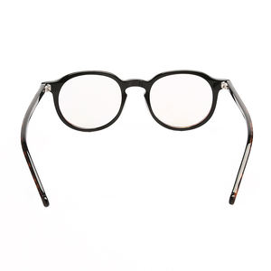 Gafas de Acetato Hechas a Mano de Calidad, Gafas de Protección Contra <span class=keywords><strong>la</strong></span> Radiación de Computadora Anti Fatiga, Bloquean <span class=keywords><strong>la</strong></span> <span class=keywords><strong>Luz</strong></span> Azul Dañina - Product Image 4