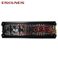 Amplificateur de voiture de conception coréenne 5000Wrms à 0,5 ohm, sortie de basses stable, amplificateur audio de voiture monobloc pour caisson de basses de voiture