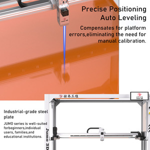 Impresora <span class=keywords><strong>3D</strong></span> FDM Grande Personalizable de Fábrica, JUMO PRO <span class=keywords><strong>3D</strong></span>, Tamaño de Moldeo de 1000 mm, Extrusor Doble, Cama Calefactada, Impresión en una Sola Pieza - Product Image 3