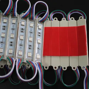 Promosi kualitas terbaik lampu luar ruangan 3Led tahan air indikator modul Led 5050 RGB modul Led untuk surat saluran Led