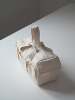 QJMAX Faltbare Umweltfreundliche Tragbare Baumwollseil-Klassische Windeltasche Organizer Mehrzwecktasche für Kinderzimmer und Reisen AZO-frei