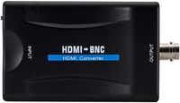 HDM1 zu BNC Composite Konverter Adapter mit Audio, PAL/NTSC Unterstützung für VHS DVD Rekorder, HDTV zu BNC CVBS Signalwandler