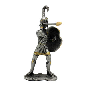 Mestiere in metallo antico armatura aeronauman medievale armature sculture armature <span class=keywords><strong>medievali</strong></span> figurine in metallo decorazioni per la casa della festa della mamma - Product Image 2