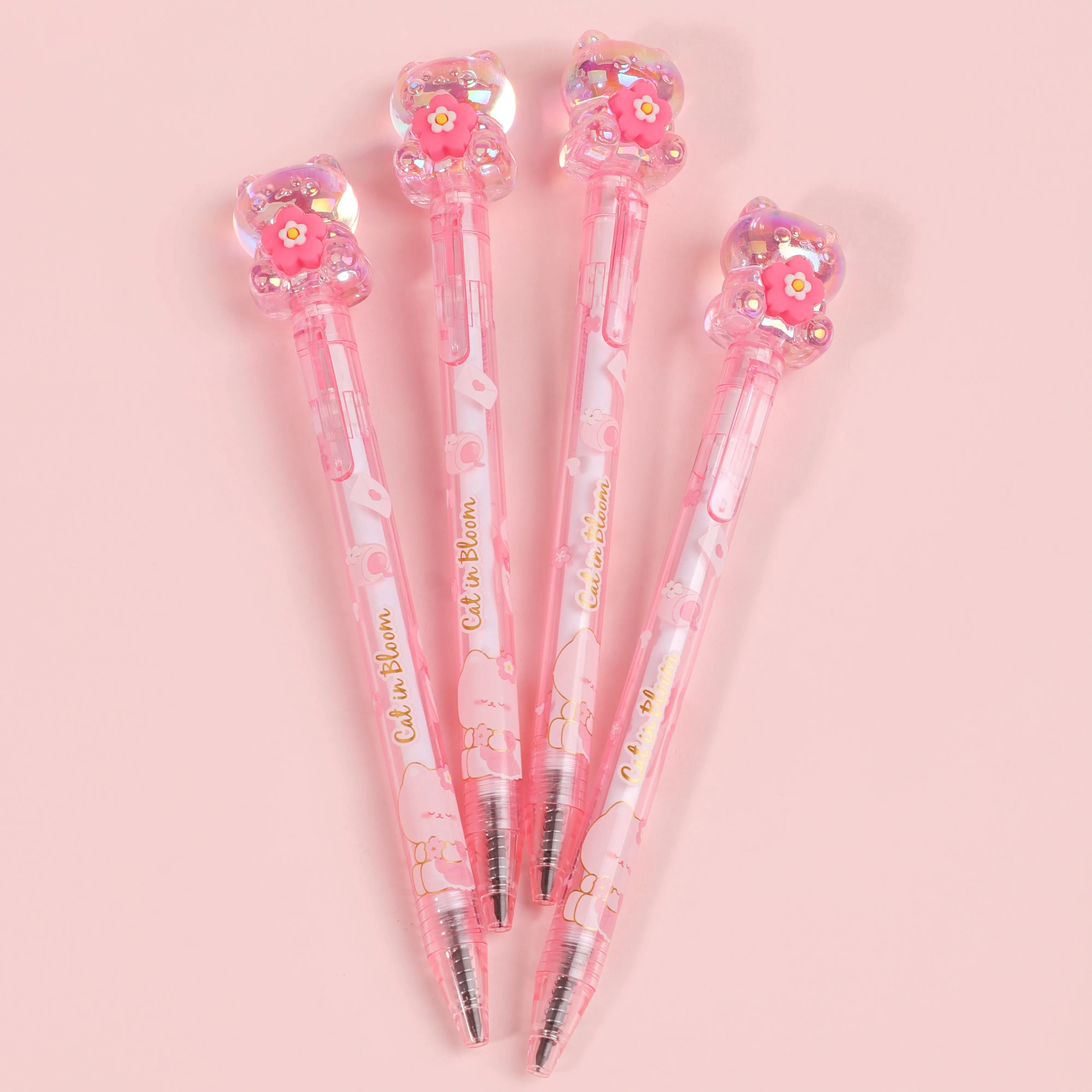 KUKI Neuestes Design endloser Schreibstift niedlicher Stil Kawaii super langlebiger Stift für Kinder Schüler niedliches Stationär