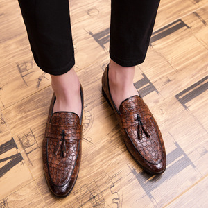 Sh11262a hommes premier choix belles chaussures mocassins à glands pour hommes - Product Image 5