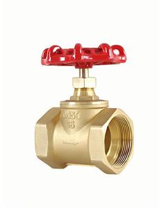 ISO CE chứng nhận PN16 Brass Globe valve với hướng dẫn sử dụng chủ đề kết nối 1/2 '-4' nhiệt độ cao cho máy nước nóng OEM hỗ trợ - Product Image 3