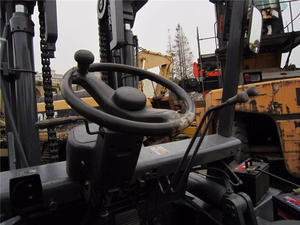 Original <b>Used</b> TCM Diesel Forklift Truck 10-20 Ton 4WD Rough Terrain Solid Tire Price - Product Image 2