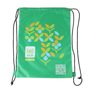 Túi rút balo vải dù polyester chất lượng cao, in logo tùy chỉnh, quà tặng khuyến mãi - Product Image 2