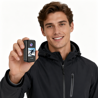 Mini Caméra Corporelle 4K Wi-Fi pour Casque, Vélo, Enregistreur de Conduite, Vlogging, Vision Nocturne Magnétique, Grand Angle 112°