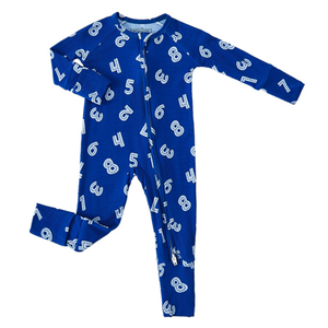 Pijamas Little Sleepers para Bebés, Niños y Niñas, Mono de Bambú y Viscosa, Ropa de Dormir para Recién Nacidos, Cierre YKK Bidireccional, Suave, 180-200 GSM, Todas las Temporadas - Product Image 1