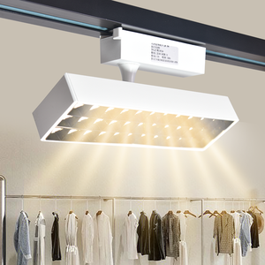 Foco LED Ajustable de 30W IP54, Luz de Riel Larga Antideslumbrante para Techo, para Tiendas de Ropa y Supermercados, 3 Años de Garantía - Product Image 1