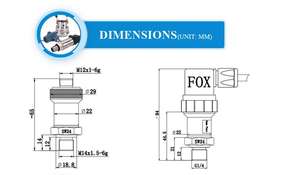 PPM-T322H 4-20ma圧力変換器セラミックピエゾタイプ油圧水および油圧力センサー - Product Image 4