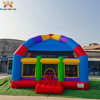 Grande structure gonflable commerciale et château gonflable pour enfants, utilisation intérieure/extérieure, taille et couleur personnalisables, installation facile